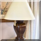 L14. Frederick Cooper ceramic table lamp.